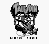 Tale Spin (USA) Title Screen